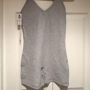 Aritzia | TNA Golden | Romper / Bodysuit | Exel | Heather Chrome | Small | BNWT